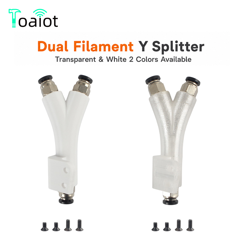 3D Printing Fff - Toaiot Voor Bambu Y-vormig Dubbel Filament