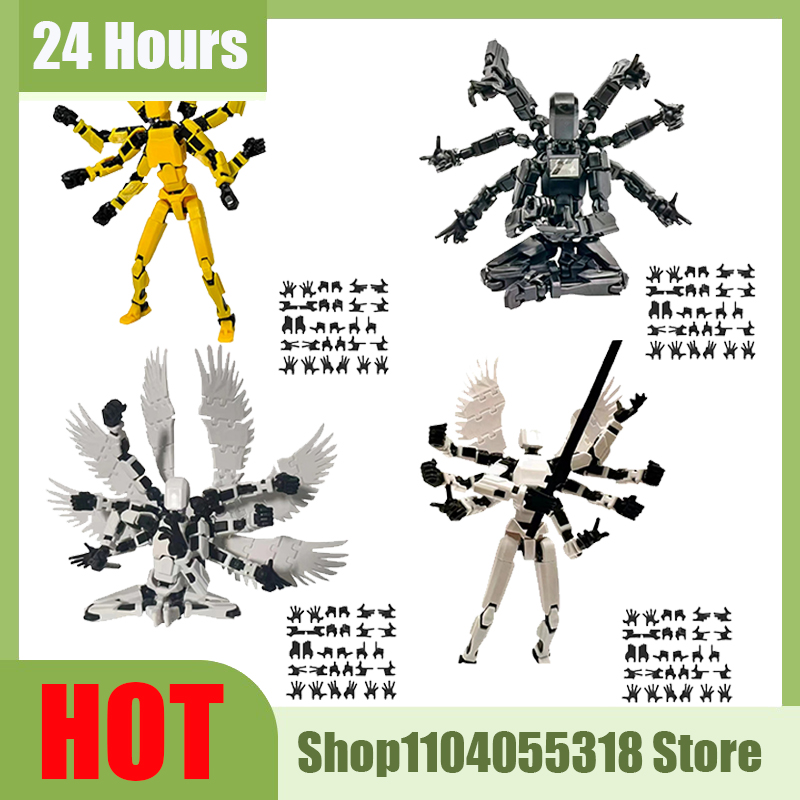 3D Printing Robot - Multi-Jointed Beweegbare Shapeshift Robot Met 8