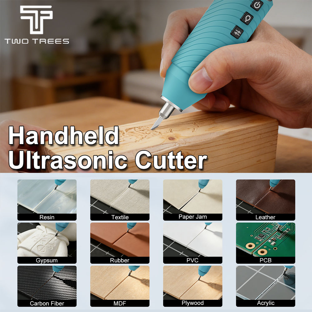 3D Printing Aluminium - Twotrees Handheld Ultrasone Cutter U2 Ultrasone