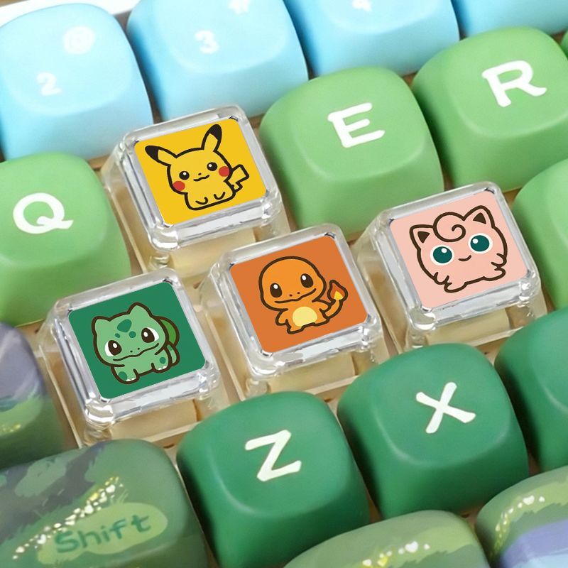 3D Printing Keyboard - Pokémon Cross Axle mechanisch toetsenbord met