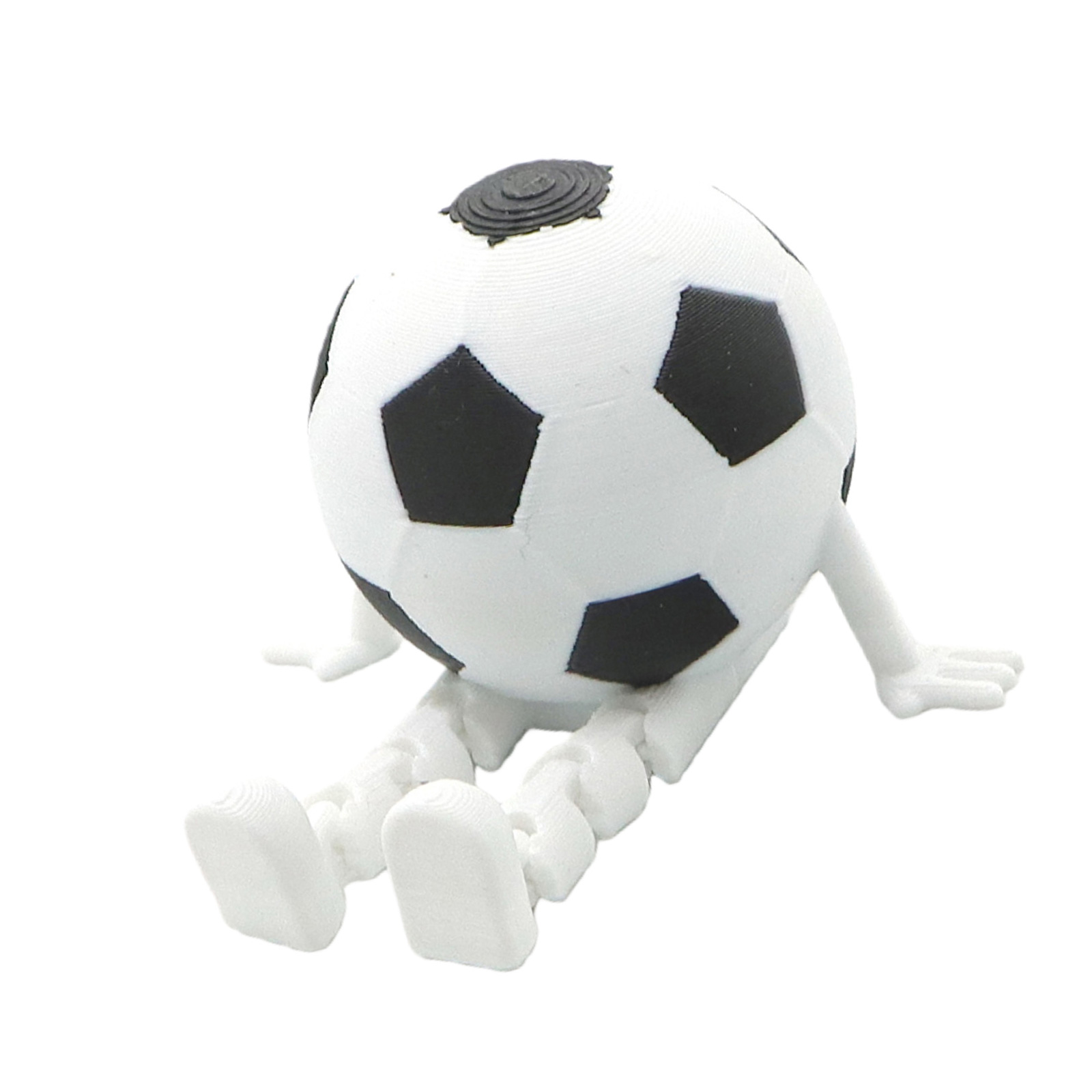 3D Printing Pla - Sportbalvriendjes 3D-geprinte schattige bureauballen decoratie met