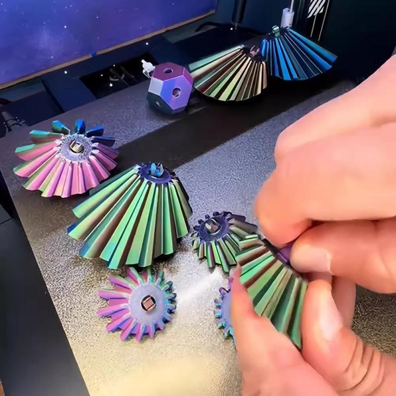 3D Printing Pla - Gear Ball 3D-geprinte Spin Ball Cube