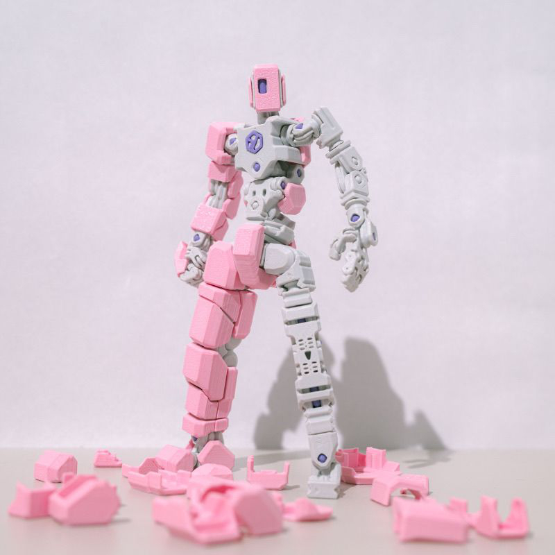 3D Printing Robot - Nieuwe Ultra Beweeglijke Multi-Gewrichten Actiepop 3D