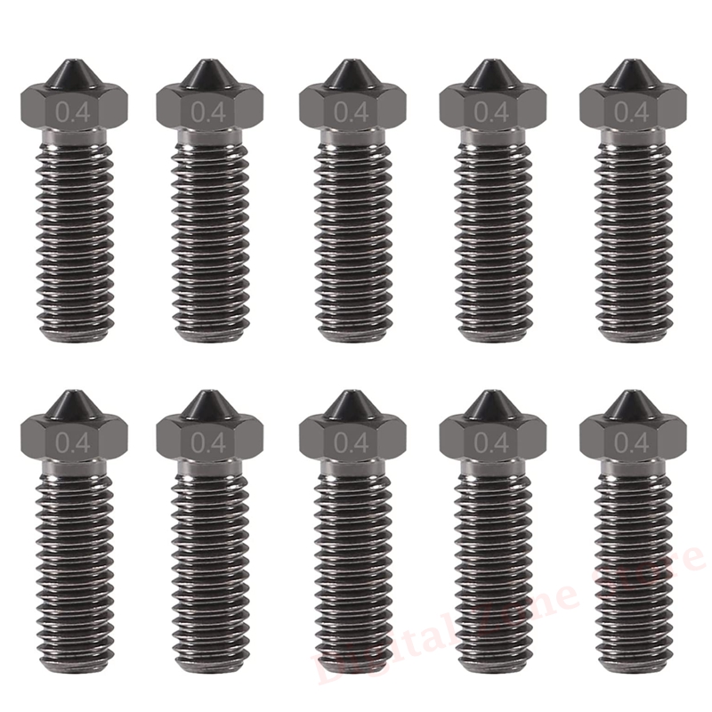 3D Printing Fff - 10 Stuks V6 Gehard Staal Vulkaan