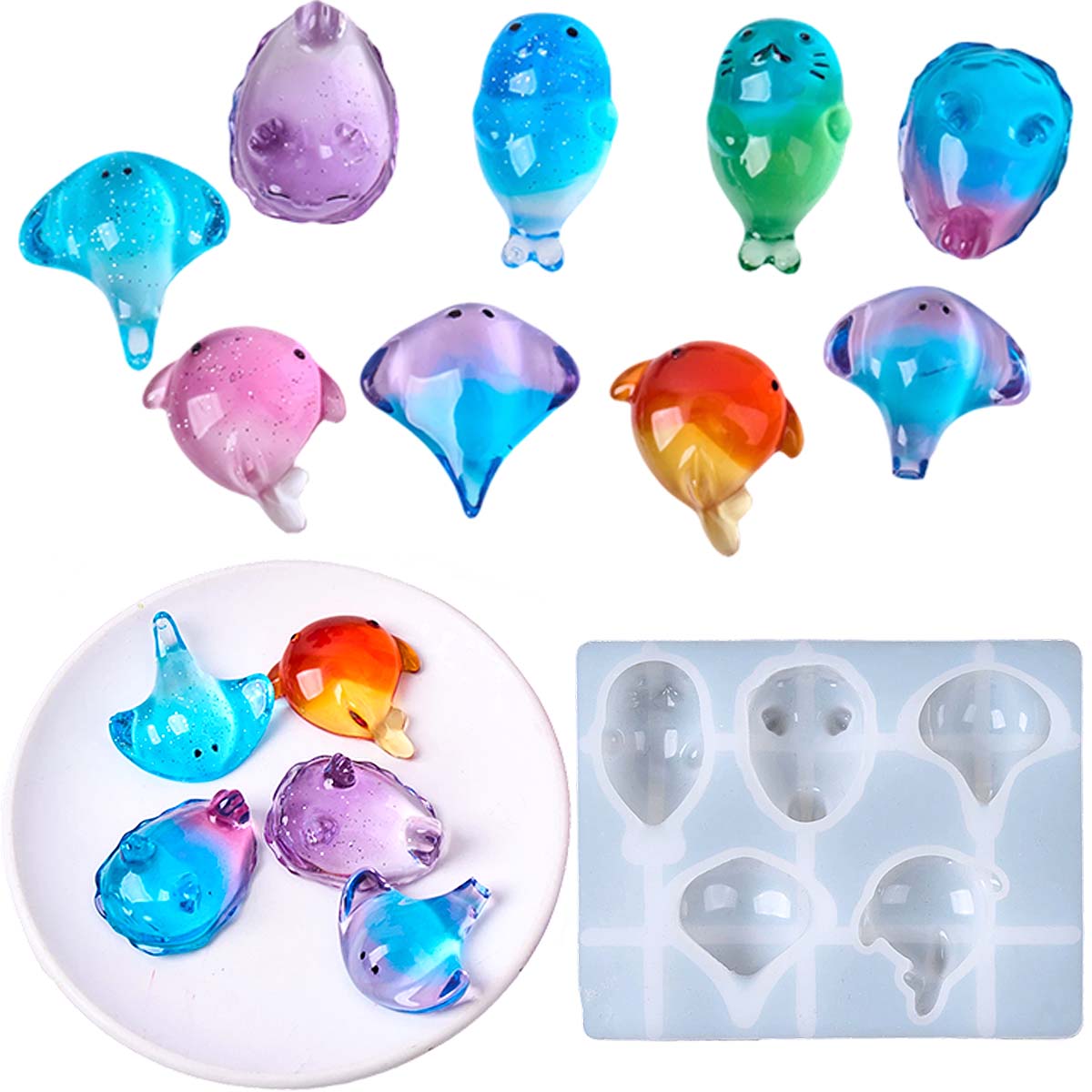 3D Printing Model Free - 3D Healing Kawaii Manta Ray Walvis