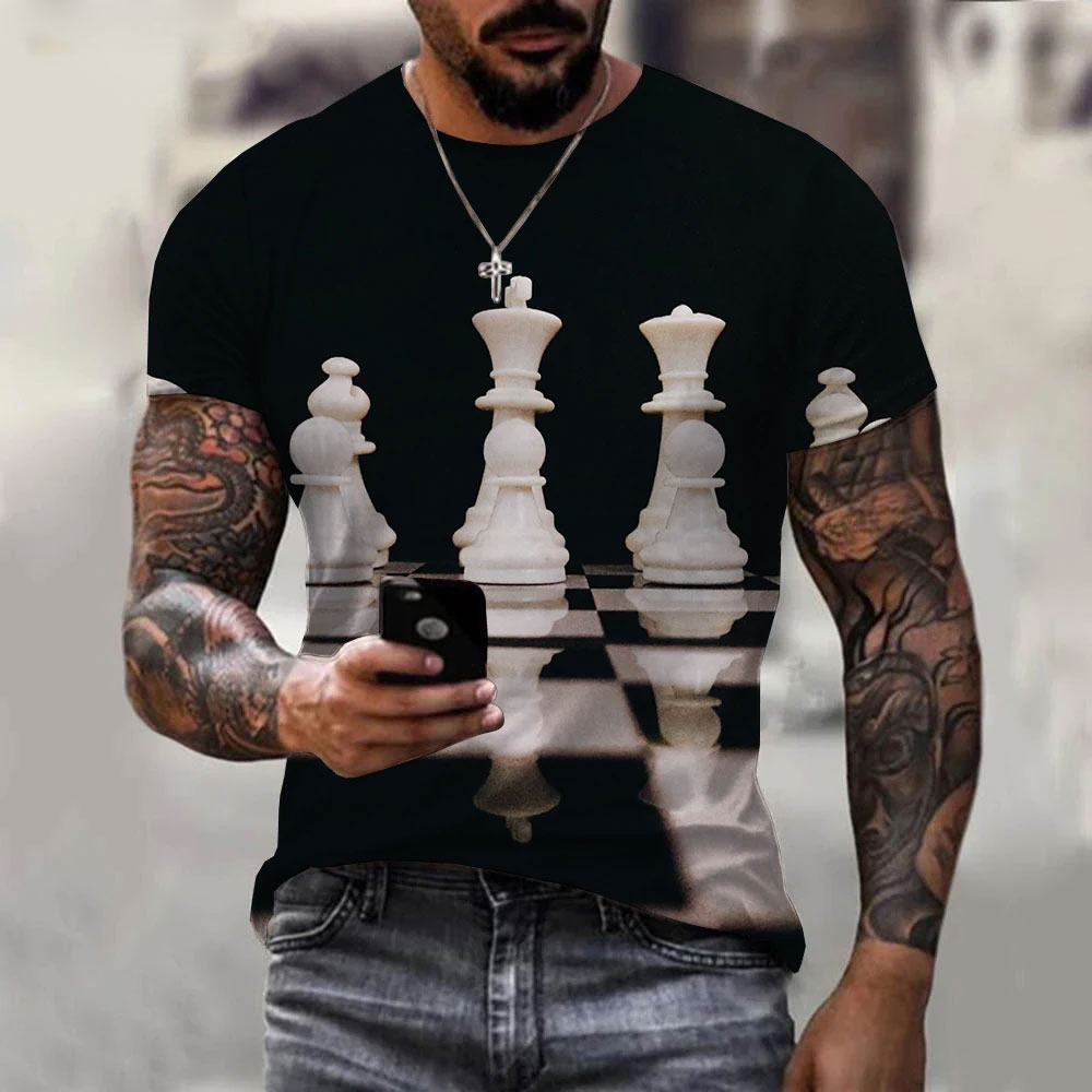 3D Printing Chess - Nieuwe Heren Plezier Schaken 3d Print