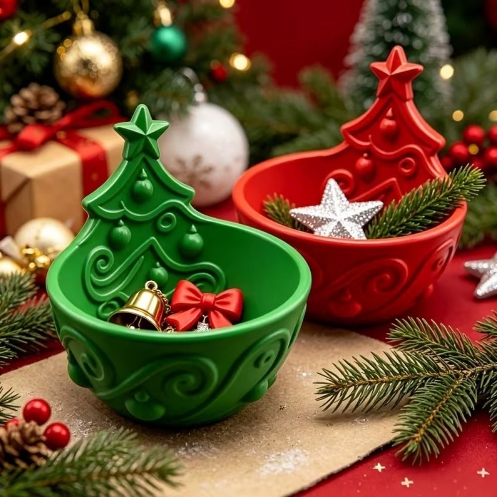 3D Printing Jewelry - 3D-geprinte opbergdoos voor kerstboom, grote capaciteit,