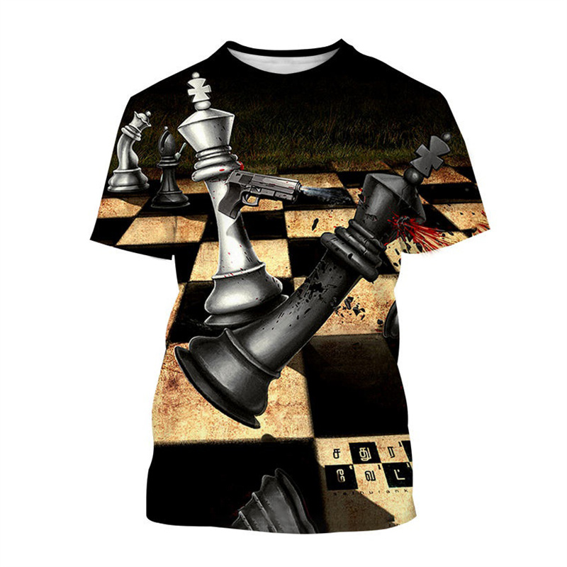 Nieuw In 3d Print Schaak T-Shi - 3D Printing Chess recensie en prijs