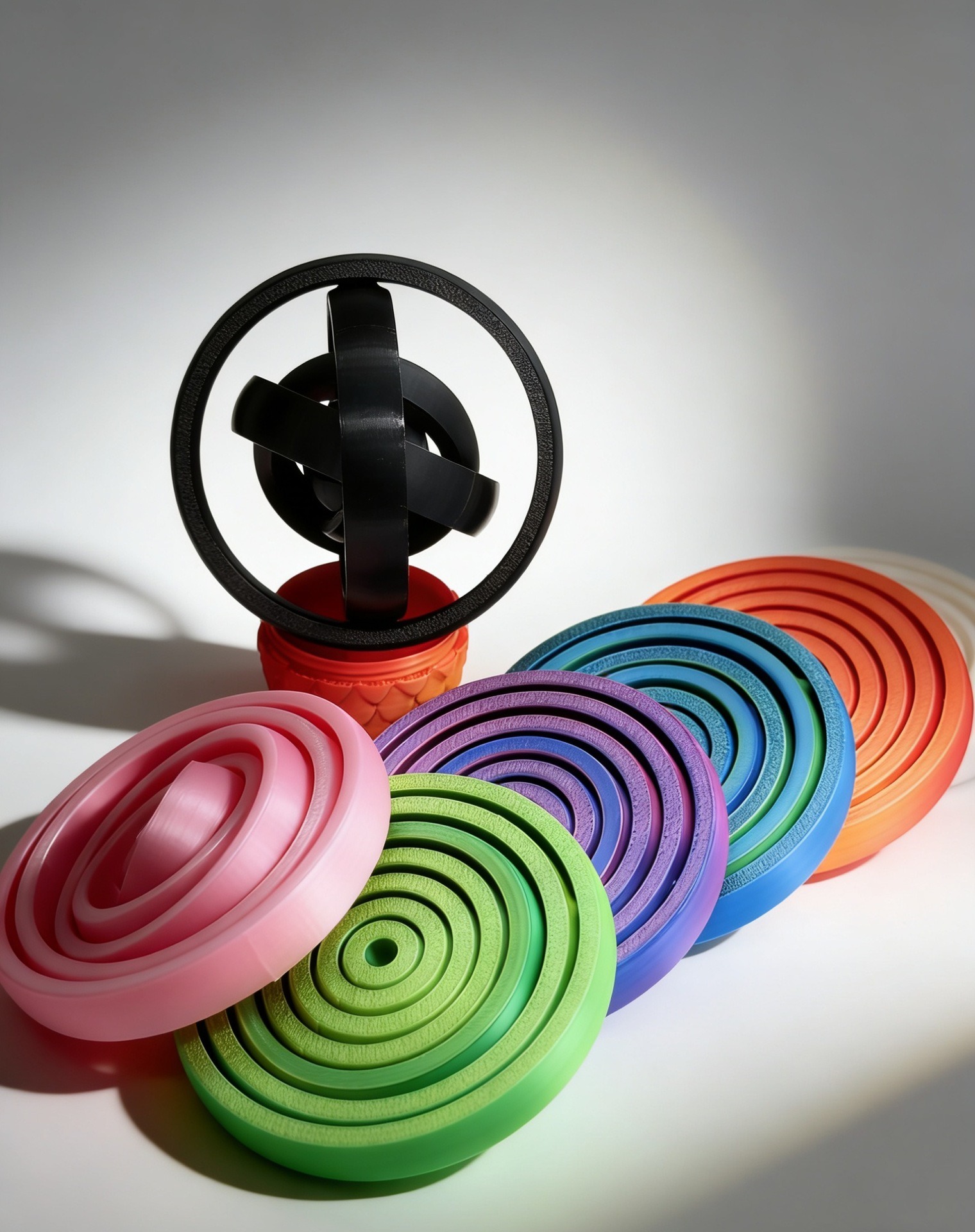 3D-geprinte novelty draaiende  - 3D Printing Pla recensie en prijs