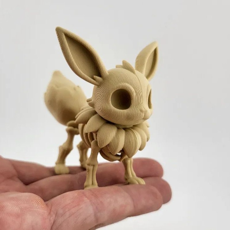 Pokémon Fossil Bone Model Eeve - 3D Printing Pla recensie en prijs