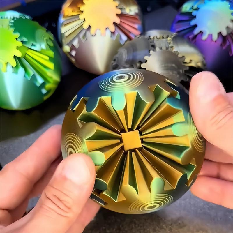 Gear Ball 3D-geprinte Spin Bal - 3D Printing Pla recensie en prijs