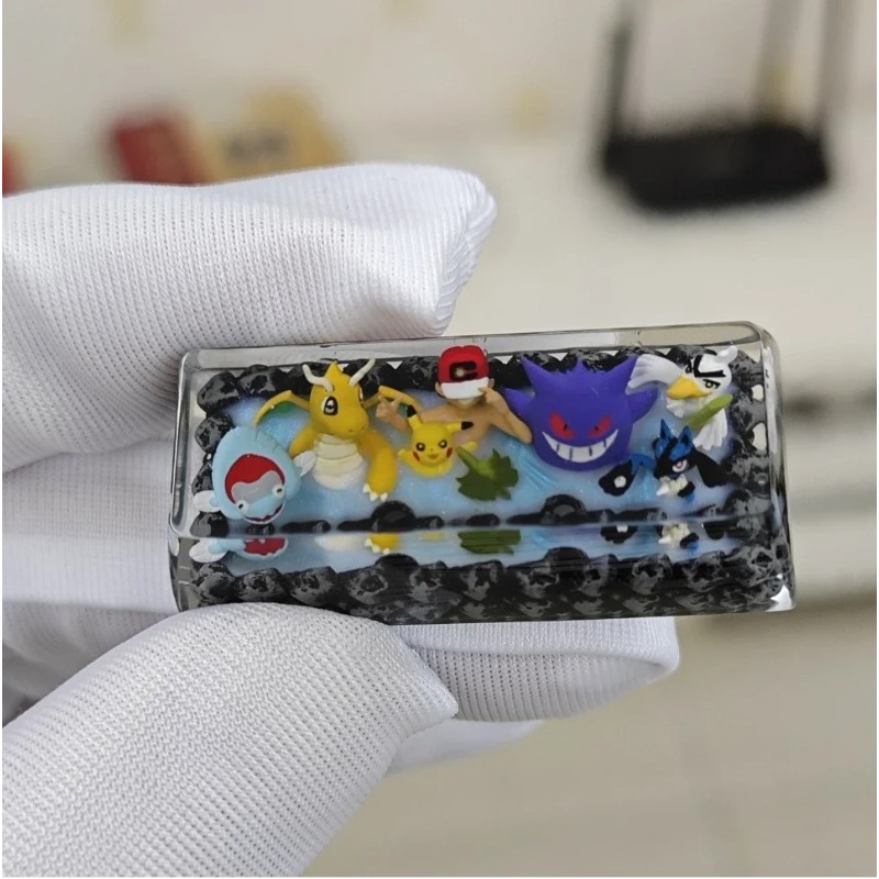 Pokemon Anime Keycaps 1U 1.25U - 3D Printing Keyboard recensie en prijs