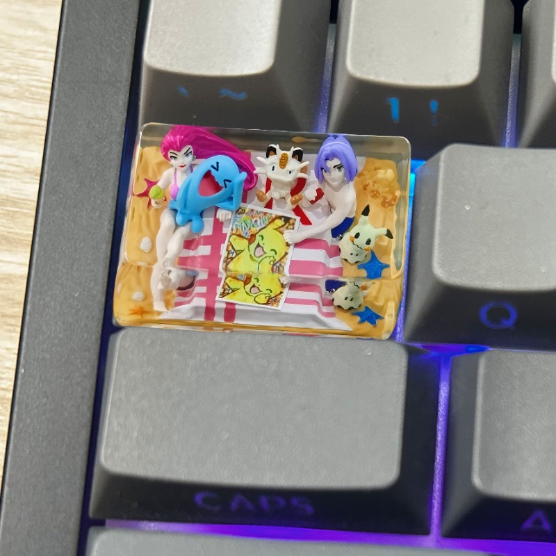 Pokemon Anime Keycaps 1U 1.25U - 3D Printing Keyboard recensie en prijs