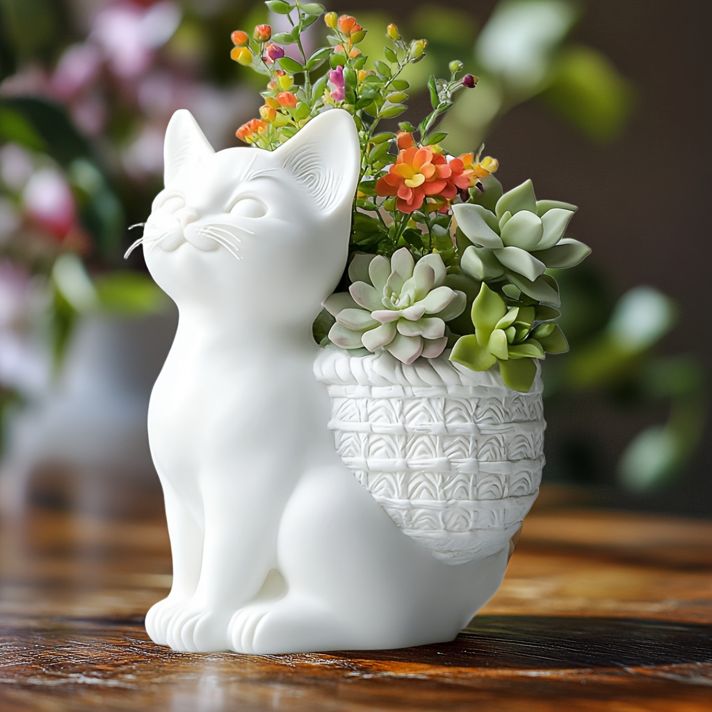 DIY 3D hurkende kat succulent  - 3D Printing Concrete recensie en prijs