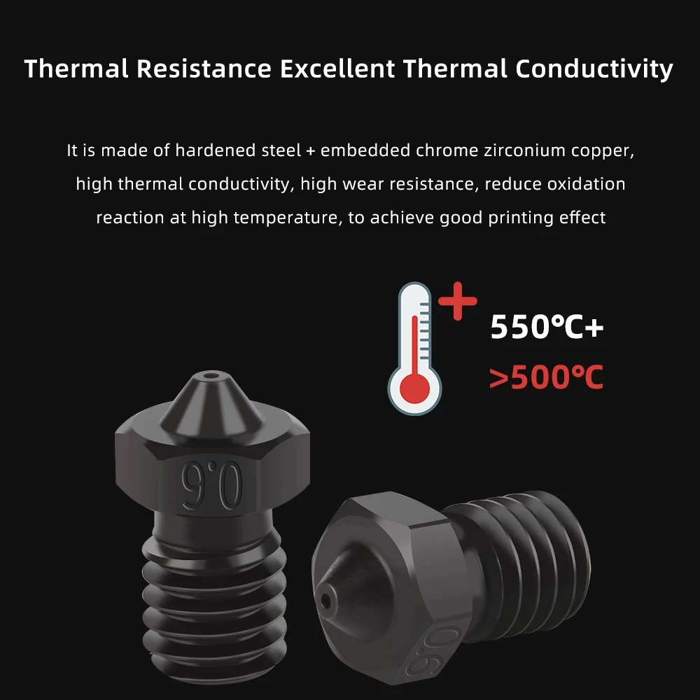 E3D Nozzle 0.2/0.4/0.6/0.8mm G - 3D Printing Titanium recensie en prijs