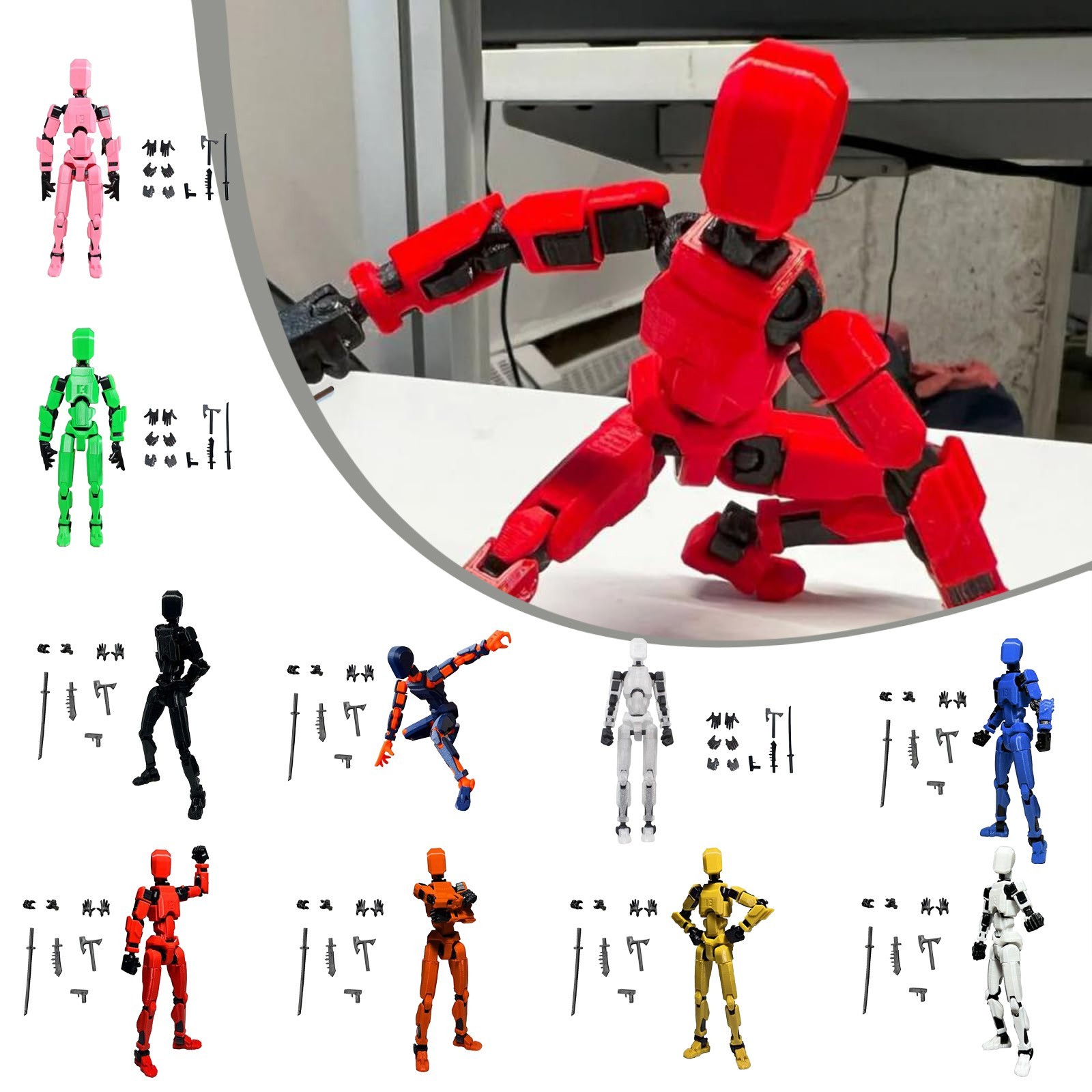 Titan 13 Met Vleugels Figuur S - 3D Printing Aluminium recensie en prijs