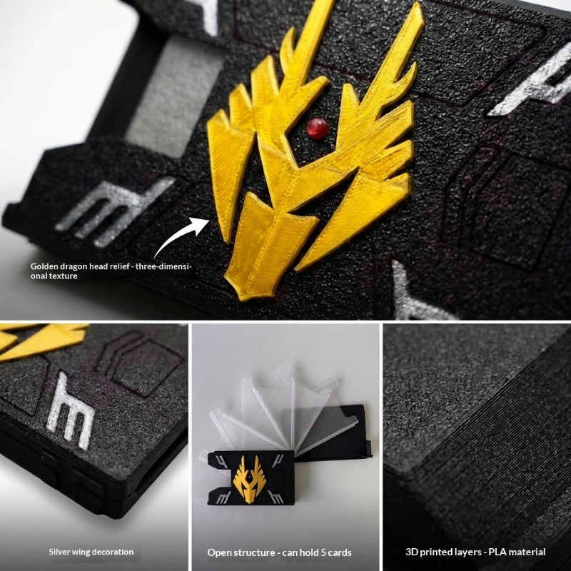Kamen Rider Ryuki 3D-geprinte  - 3D Printing Pla recensie en prijs