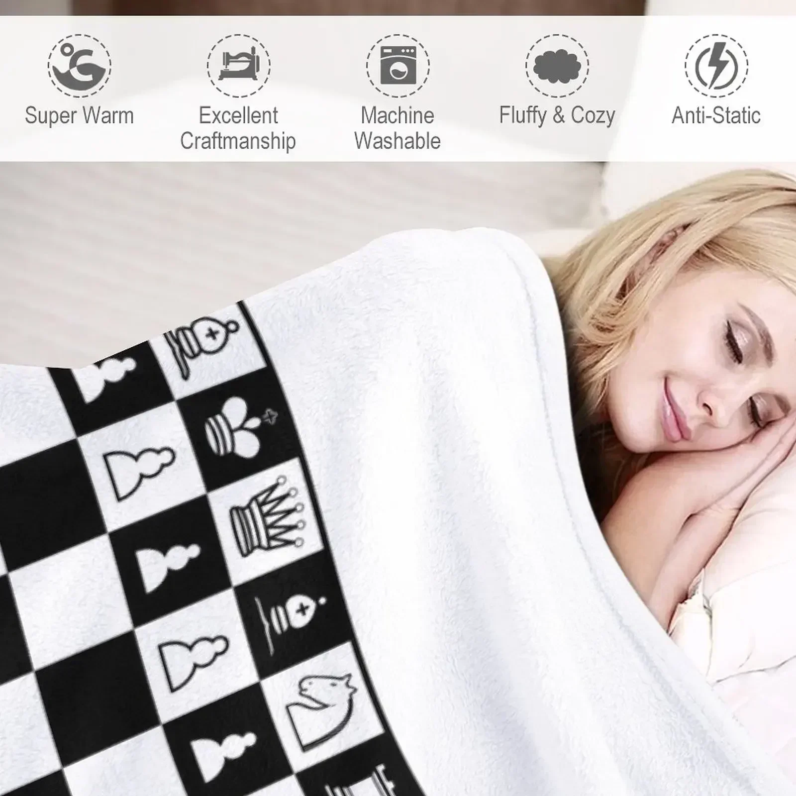 Schaakbord-deken, verkleurings - 3D Printing Chess recensie en prijs