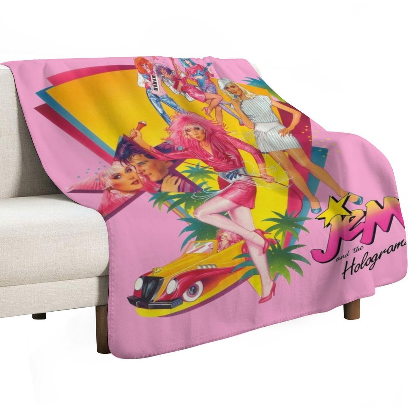 Jem and the Holograms Throw Bl - 3D Printing Hologram recensie en prijs