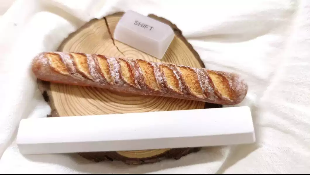 Baguette Food Artisan Spacebar - 3D Printing Keyboard recensie en prijs